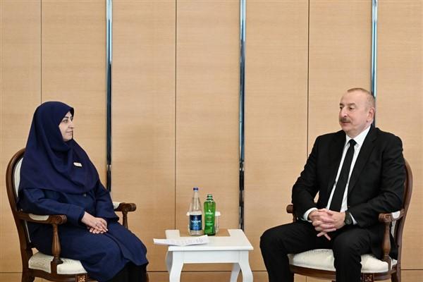 Bakü, 13 Kasım (Hibya) - Azerbaycan Cumhurbaşkanı İlham Aliyev, İran