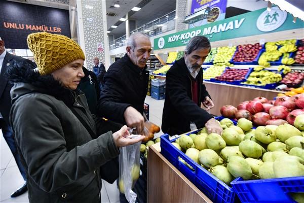 Ankara Büyükşehir Belediyesi (ABB), Başkent Market projesi kapsamında, vatandaşların bütçesine