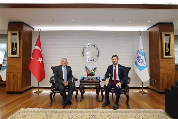 Kayseri Büyükşehir Belediye Başkanı Dr. Memduh Büyükkılıç, Macaristan Ankara Büyükelçisi