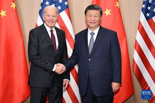 Çin Cumhurbaşkanı Xi Jinping ile ABD Başkanı Joe Biden Peru’nun