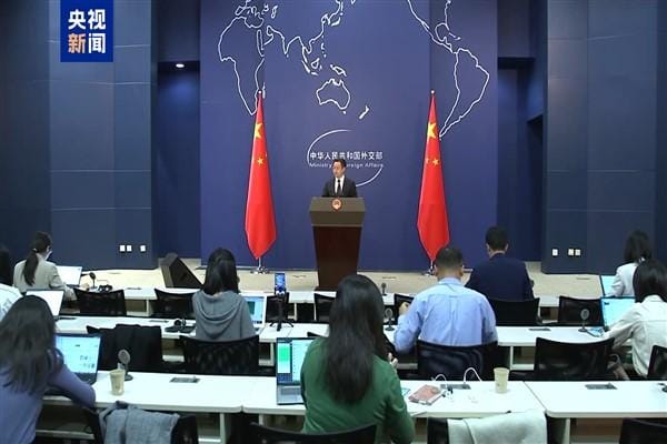 Çin Dışişleri Bakanlığı Sözcüsü Lin Jian bugün düzenlenen olağan basın