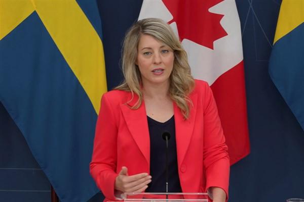 Ottowa, 20 Kasım (Hibya) - Kanada Dışişleri Bakanı Melanie Joly,