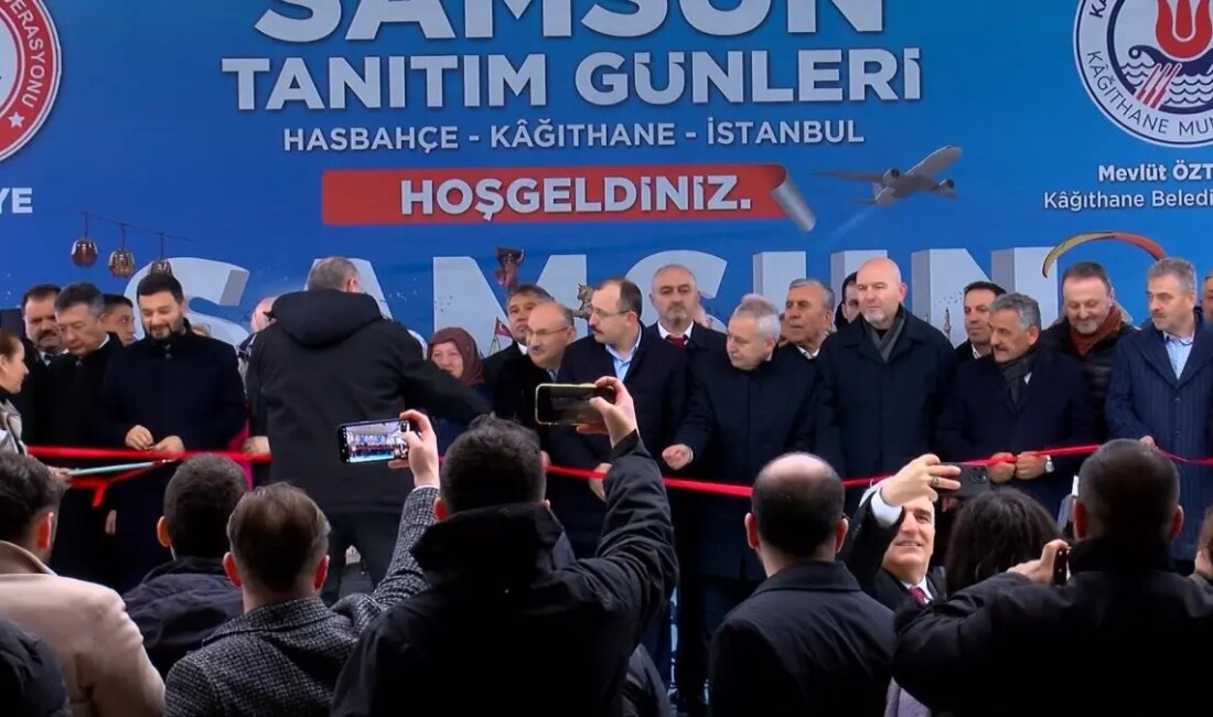 10. Samsun Tanıtım Günleri, Kağıthane'de ziyaretçilerini bekliyor. Samsun'un kültürel zenginlikleri,