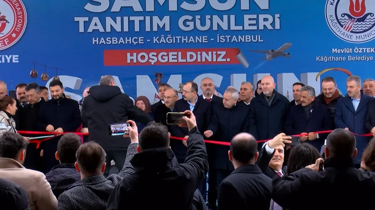 10. Samsun Tanıtım Günleri, Kağıthane'de ziyaretçilerini bekliyor. Samsun'un kültürel zenginlikleri,