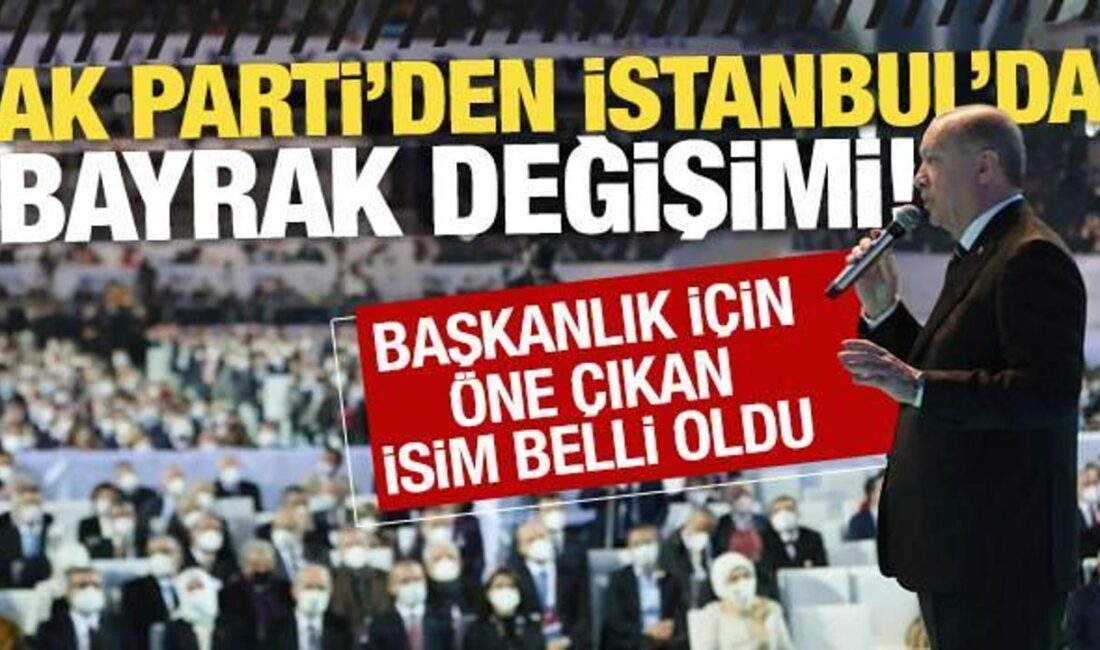 AK Parti İstanbul İl Başkanlığında bayrak değişimi olacak. Aday olmayacağını