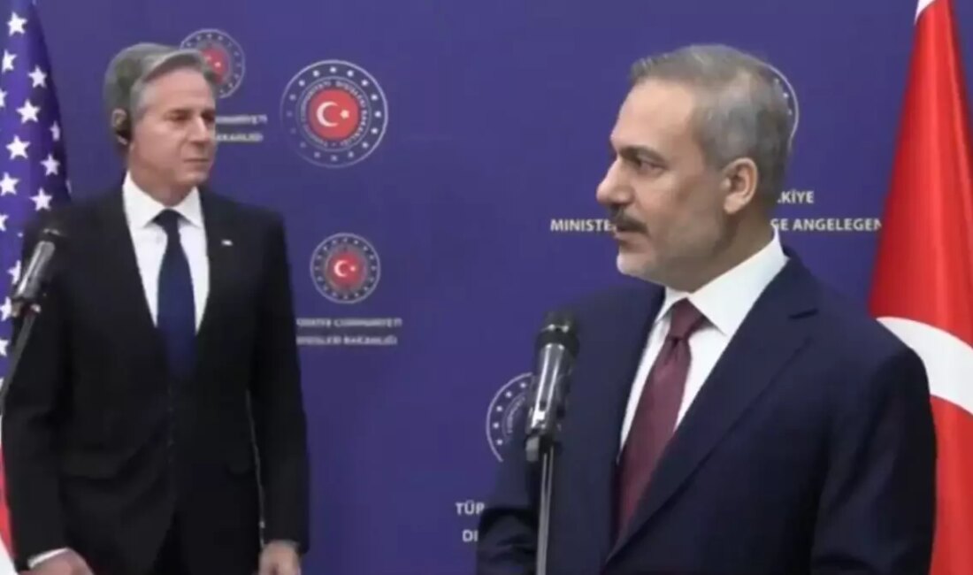 Bakan Fidan, ABD Dışişleri Bakanı Antony Blinken'a canlı yayında veda