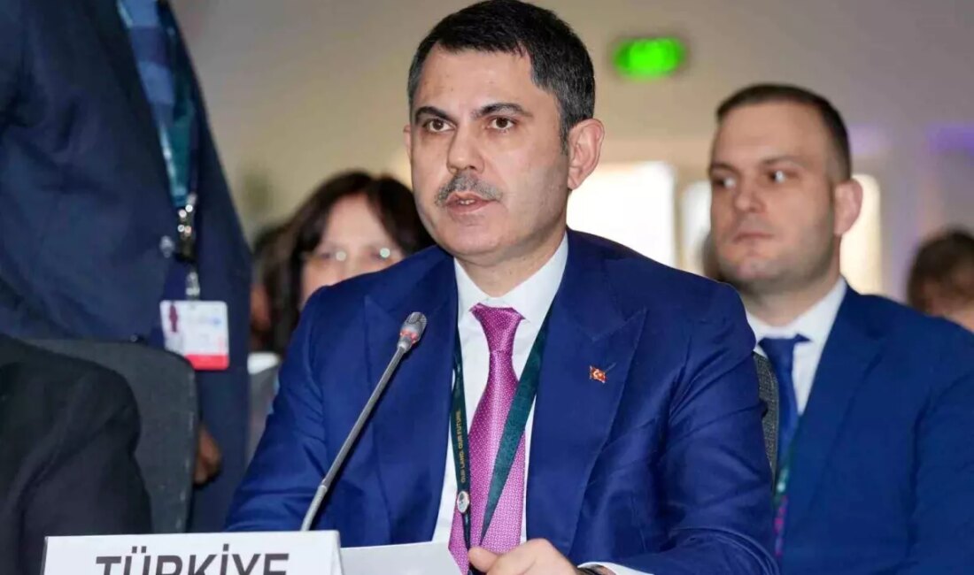 Türkiye, kuraklık ve çölleşmeyle mücadelede aktif rol alıyor. Bakan Kurum,