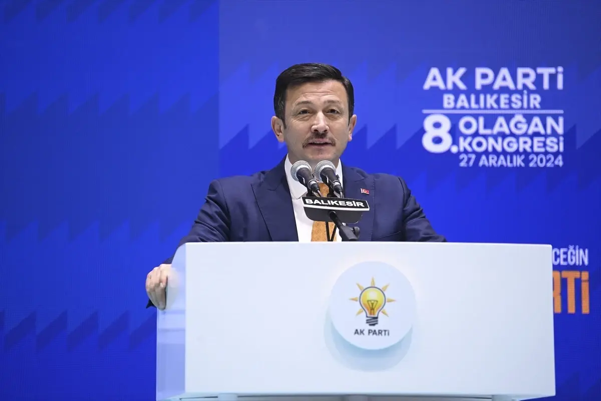 Balıkesir 8. Olağan İl Kongresi'nde AK Parti'nin geleceğe yönelik vizyonu,