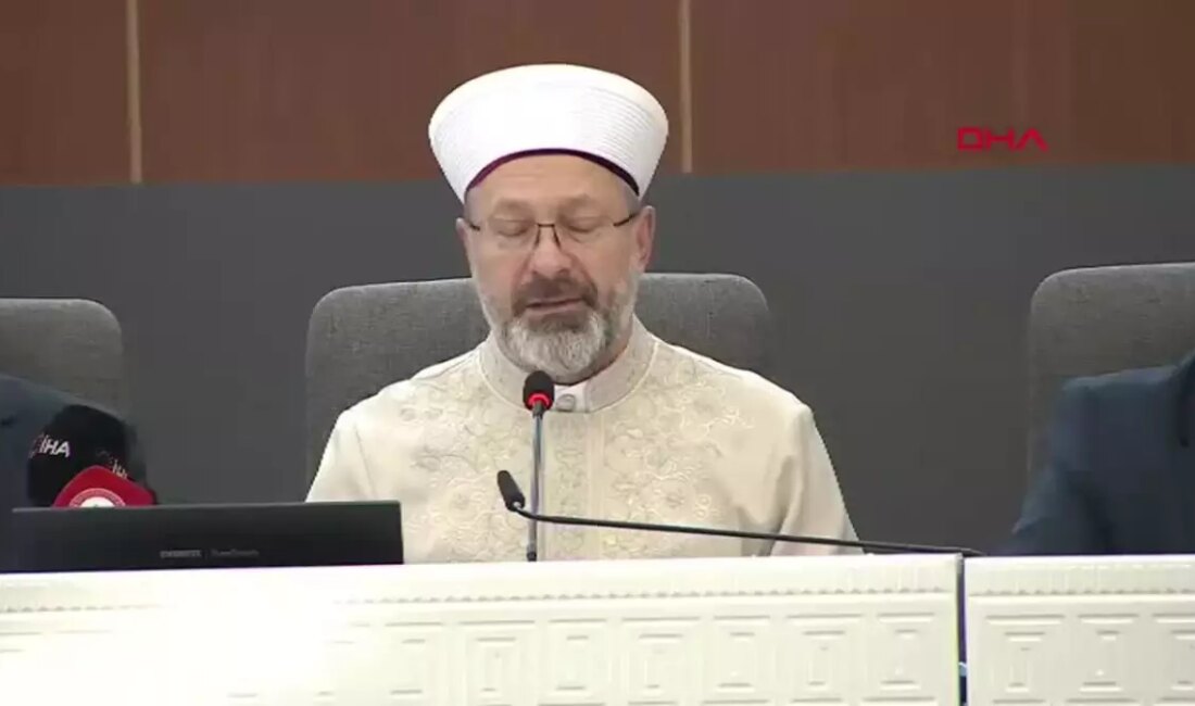 Diyanet İşleri Başkanı Ali Erbaş, aile ve toplumun önemi üzerine