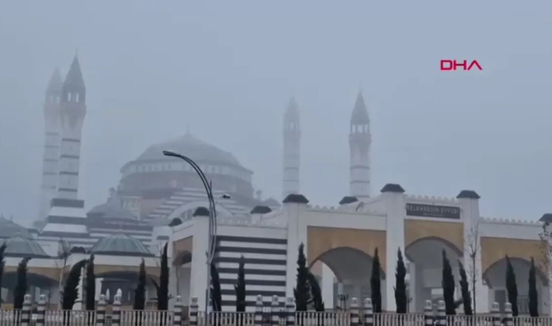 Diyarbakır'da etkili olan yoğun sis, hava ulaşımını olumsuz etkiliyor. Uçuş