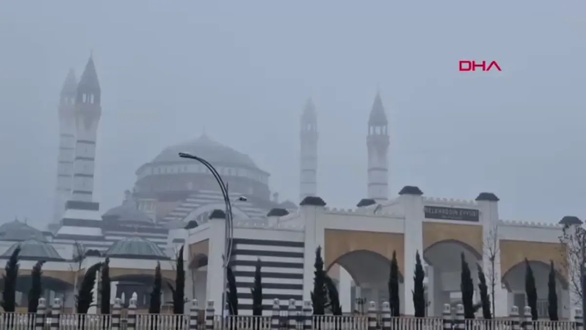 Diyarbakır'da etkili olan yoğun sis, hava ulaşımını olumsuz etkiliyor. Uçuş