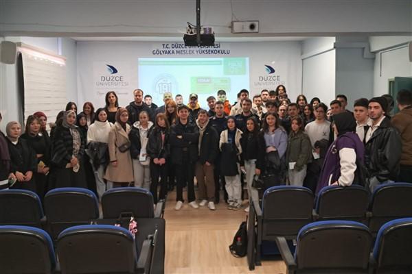 Düzce, 16 Aralık (Hibya) - Düzce Üniversitesi Gölyaka Meslek Yüksekokulu