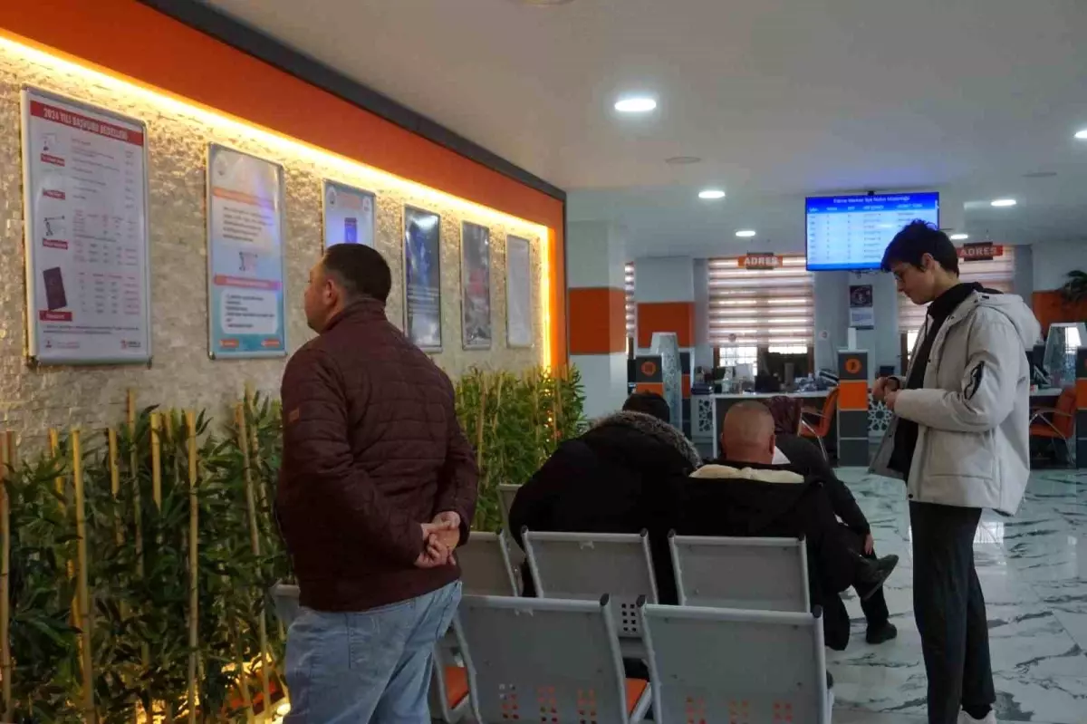 Edirne'de çipli kimlik kartı başvuruları başladı! Yeni kimlik kartınızı almak