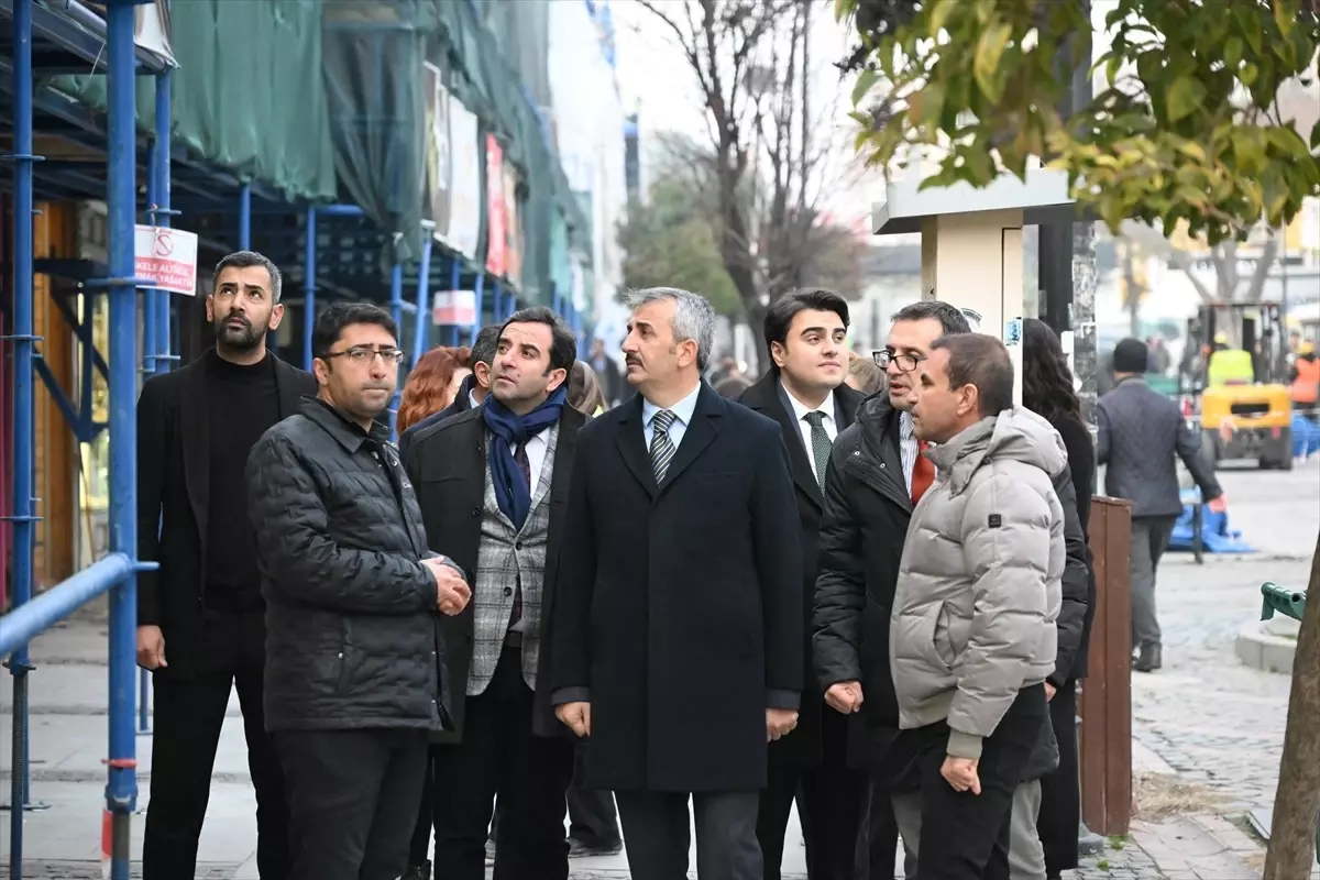 Edirne'de tarihi dokunun korunması amacıyla hayata geçirilen Sokak Sağlıklaştırma Projesi,