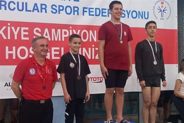 Antalya'da düzenlenen “2024 Açık Yaş Türkiye Yüzme Şampiyonası ve Milli