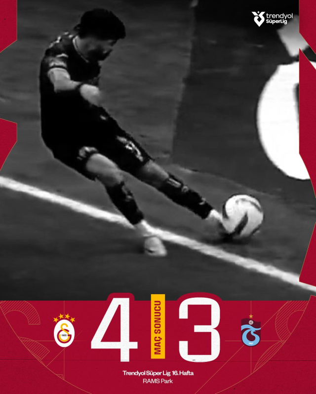 Galatasaray'dan Trabzonspor'a Çarpıcı Gönderme