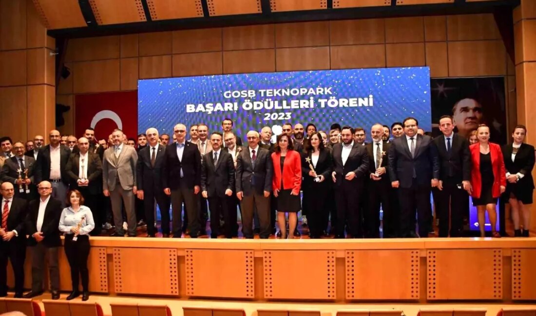 GOSB Teknopark 2023 Başarı Ödülleri Töreni, inovasyon ve teknoloji alanında