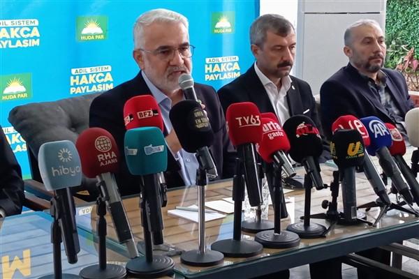 Şanlıurfa, 16 Aralık (Hibya) - HÜDA PAR Genel Başkanı Zekeriya