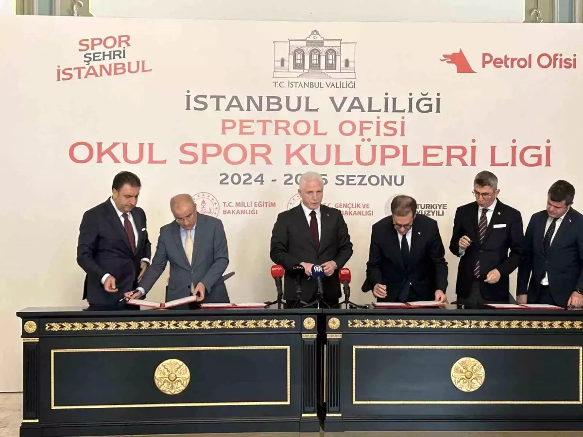 İstanbul'da okul spor kulüplerinin gelişimine katkı sağlamak amacıyla yeni bir