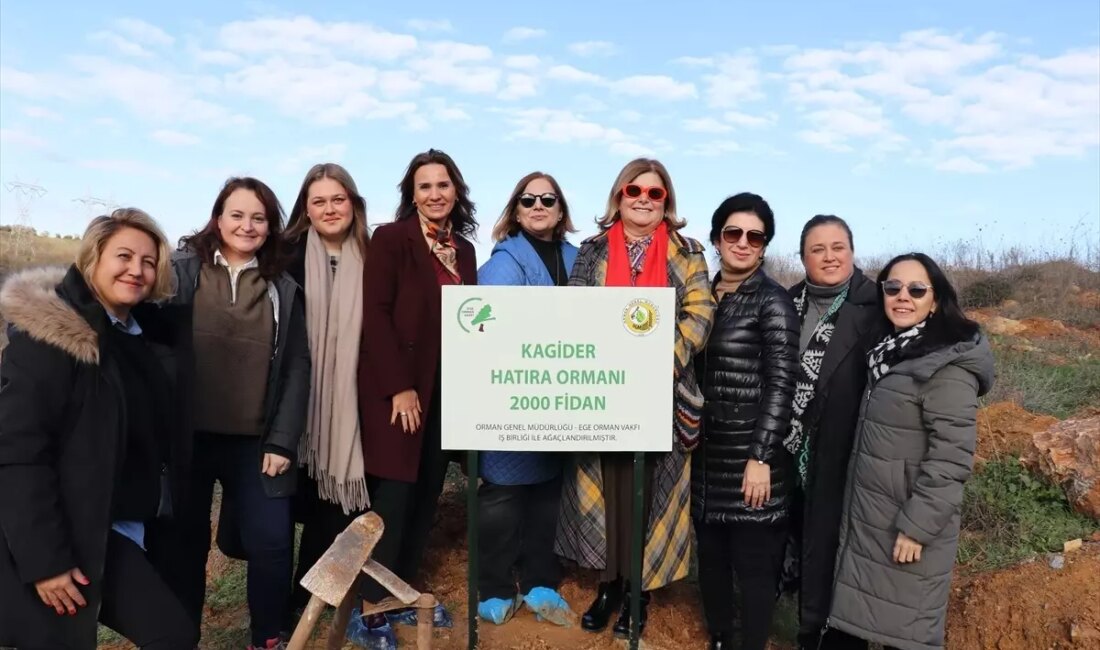 KAGİDER, sürdürülebilir bir gelecek için 2 bin fidan dikerek çevre