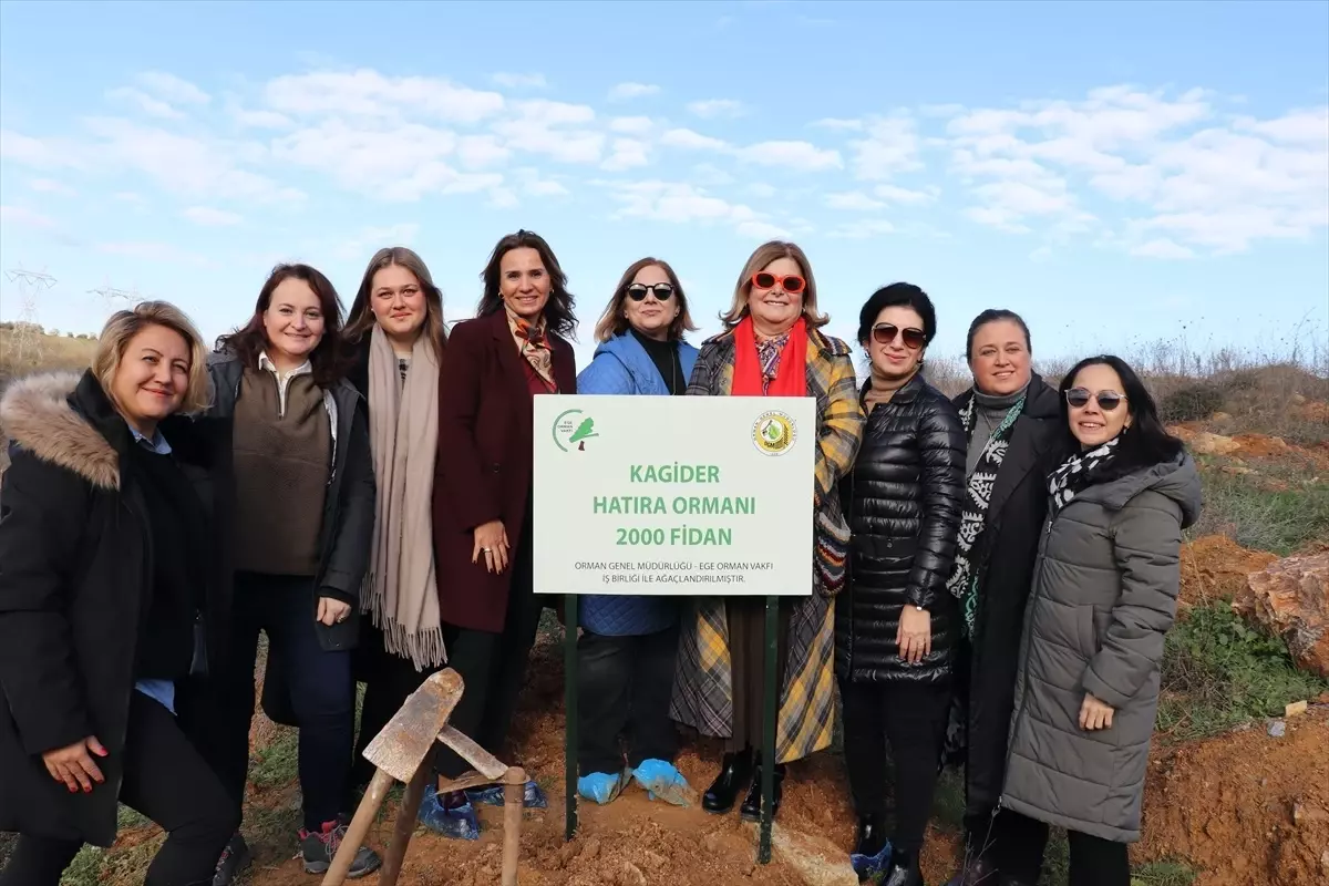 KAGİDER, sürdürülebilir bir gelecek için 2 bin fidan dikerek çevre