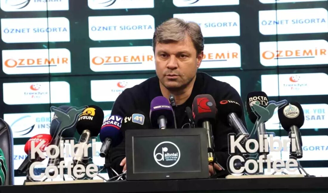 Kocaelispor'un Teknik Direktörü Ertuğrul Sağlam, beklenmedik bir kararla görevinden istifa