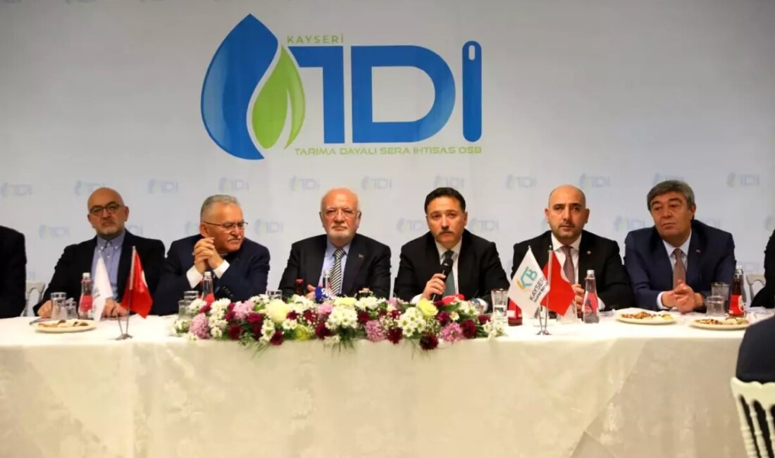 Kocasinan'da jeotermal kaynakları kullanarak tarıma dayalı ihtisas organize sanayi bölgesi