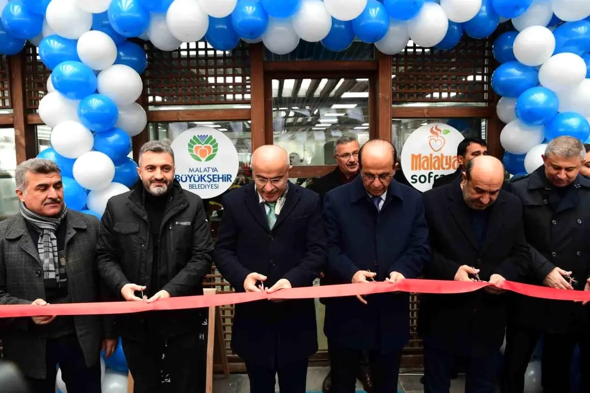 Malatya Sofrası'nın açılışı, zengin mutfağını ve eşsiz lezzetlerini tanıtmak amacıyla