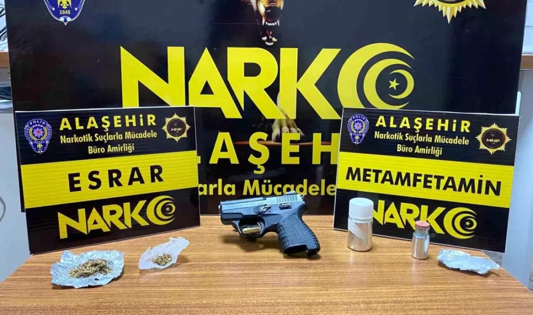 Manisa'da düzenlenen uyuşturucu ve silah operasyonunda 1 kişi tutuklandı. Operasyonun