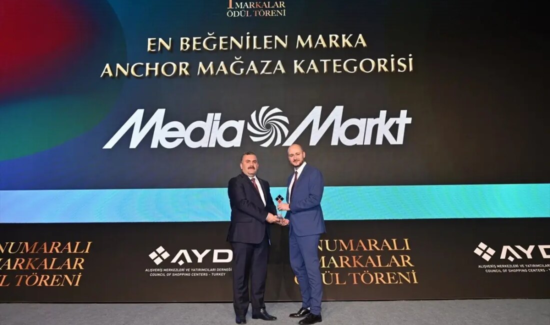 MediaMarkt, müşteri memnuniyeti ve kaliteli hizmet anlayışıyla 'En Beğenilen Mağaza'
