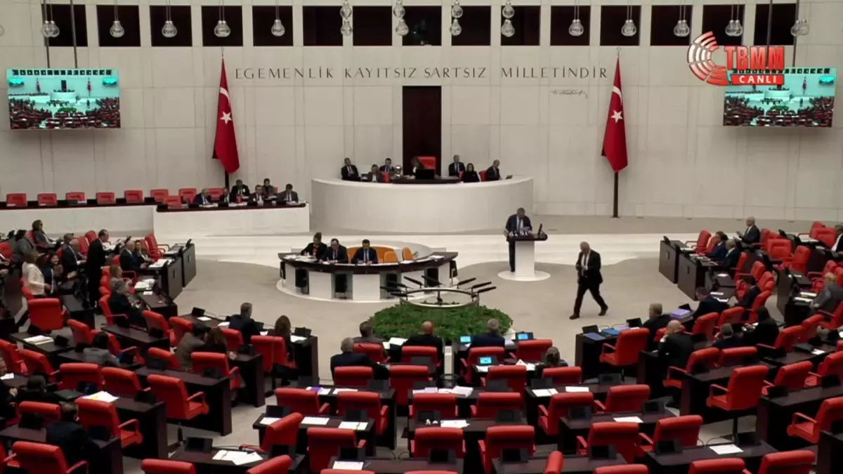 MHP Milletvekili Feti Yıldız, TBMM'deki konuşmasında Anayasa ve İnfaz Yasası