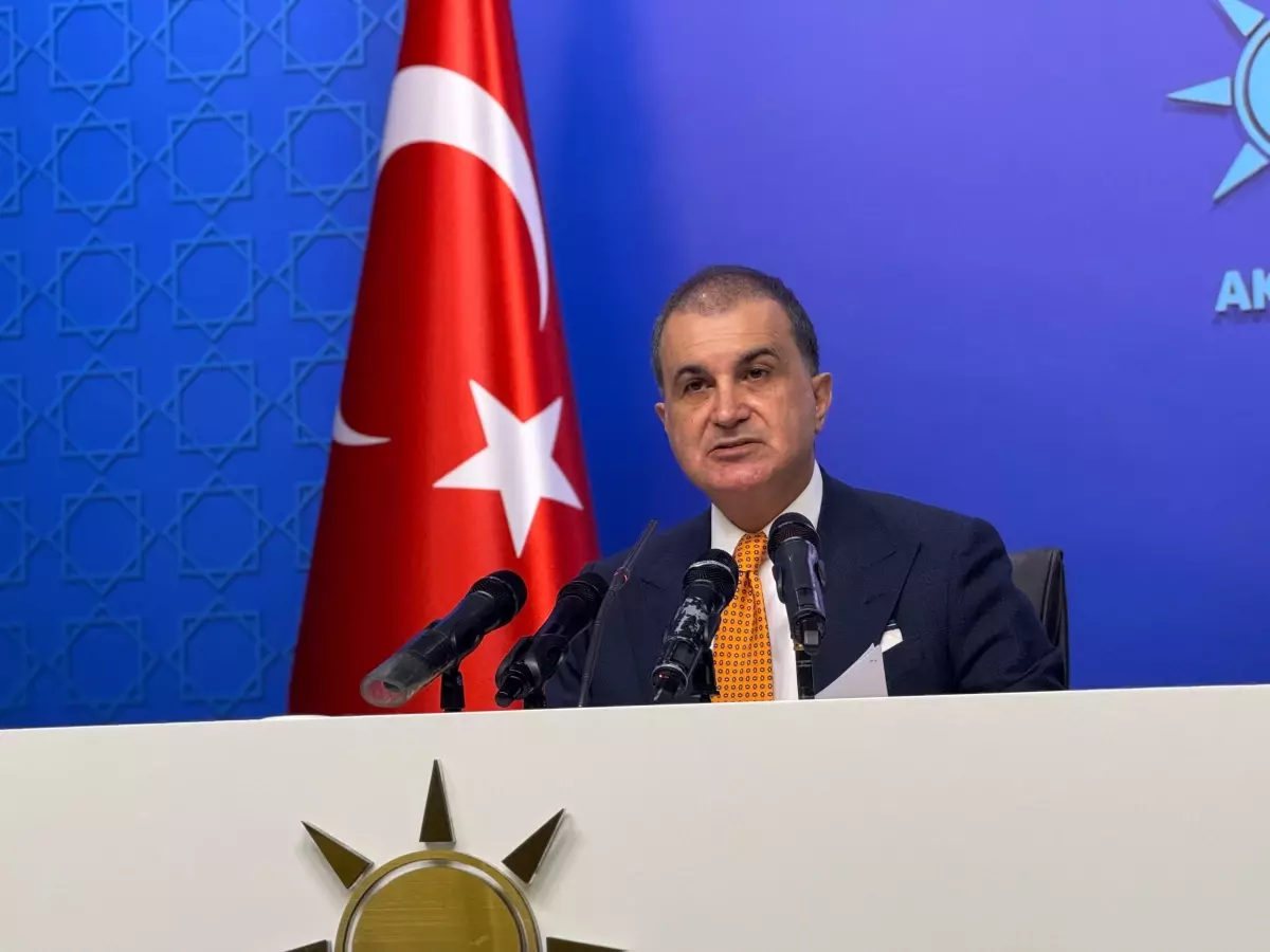 Ömer Çelik, Suriye'deki son gelişmeleri değerlendirerek Türkiye'nin duruşunu ve uluslararası