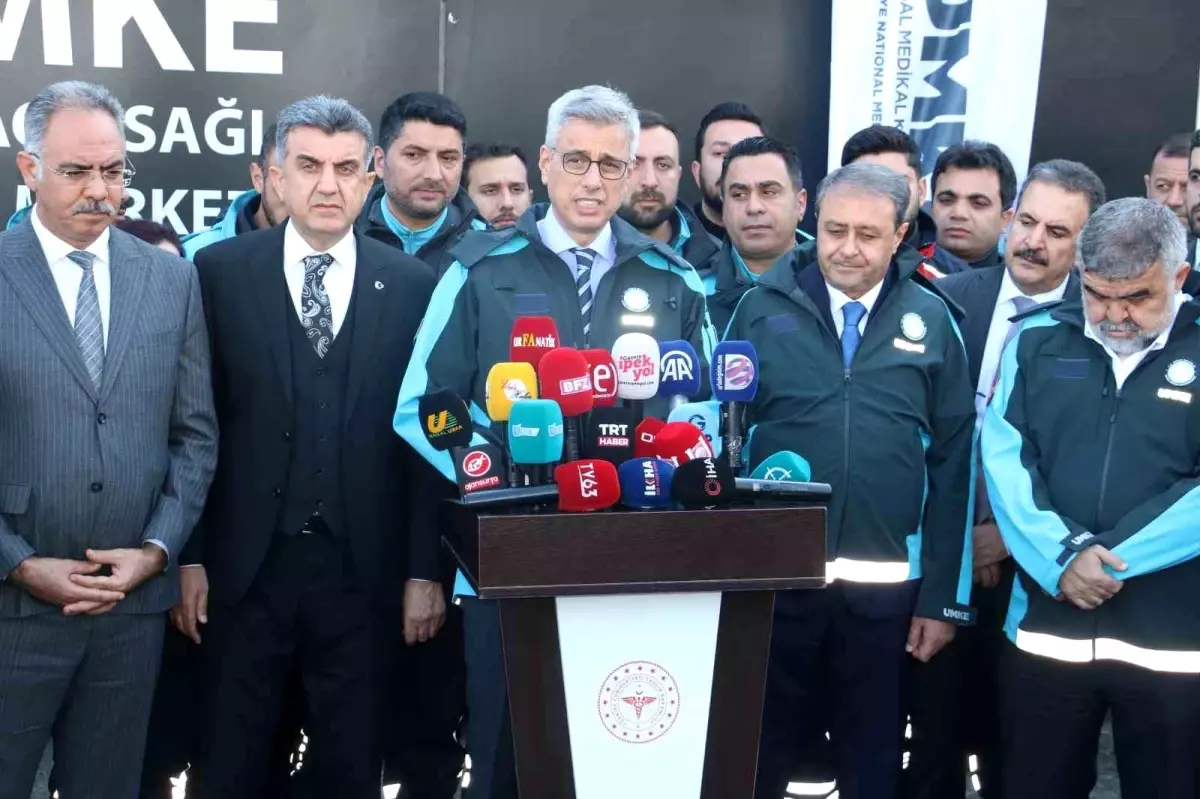 Sağlık Bakanı Kemal Memişoğlu, Şanlıurfa'da yaptığı açıklamalarla bölgedeki sağlık hizmetlerine