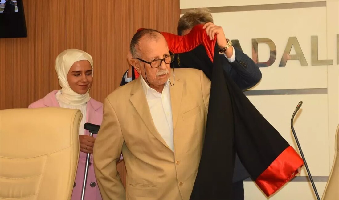 Samsun'da 87 yaşındaki Nuri Çelenk, hayatının en büyük hayalini gerçekleştirdi.