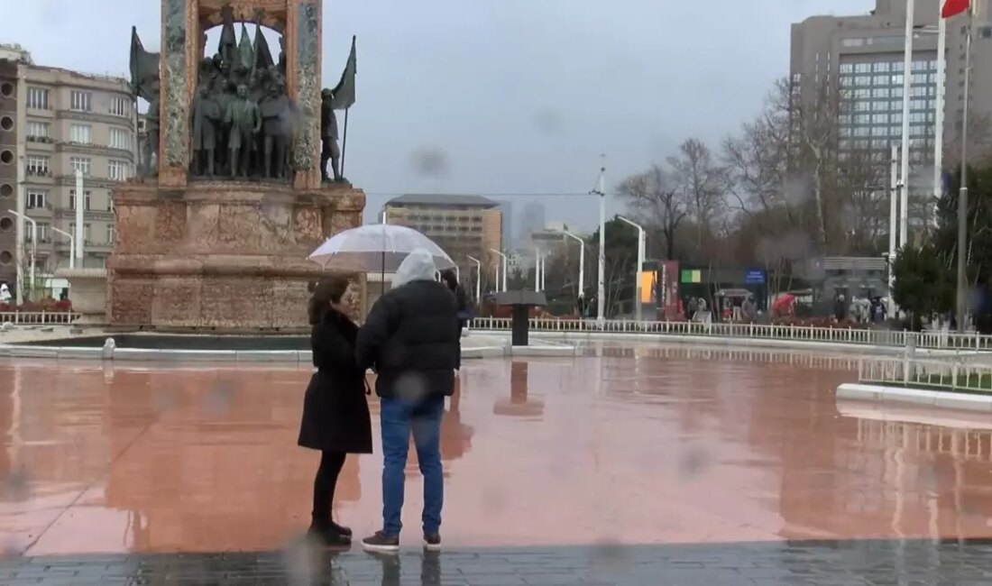 Taksim'de yağmur ve rüzgarın etkilerini keşfedin. Bu iklim koşulları, şehrin