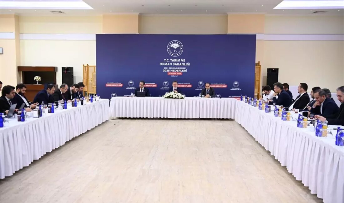 Tarım ve Orman Bakanı İbrahim Yumaklı, 2025 hedeflerini ve üretim