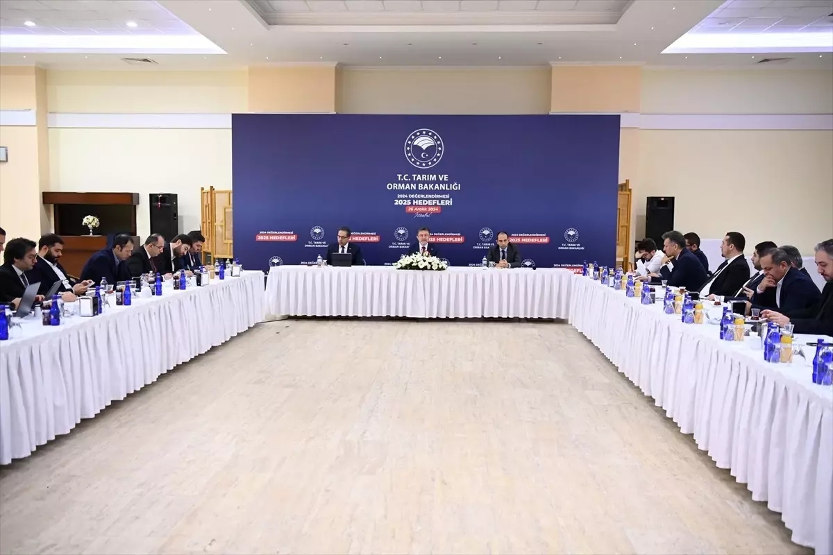 Tarım ve Orman Bakanı İbrahim Yumaklı, 2025 hedeflerini ve üretim
