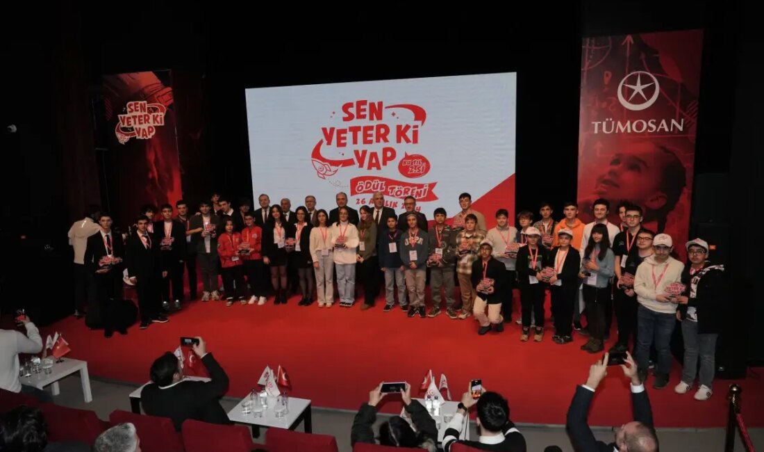 TÜMOSAN, genç mucitlere destek olmak amacıyla düzenlediği 'Sen Yeter Ki