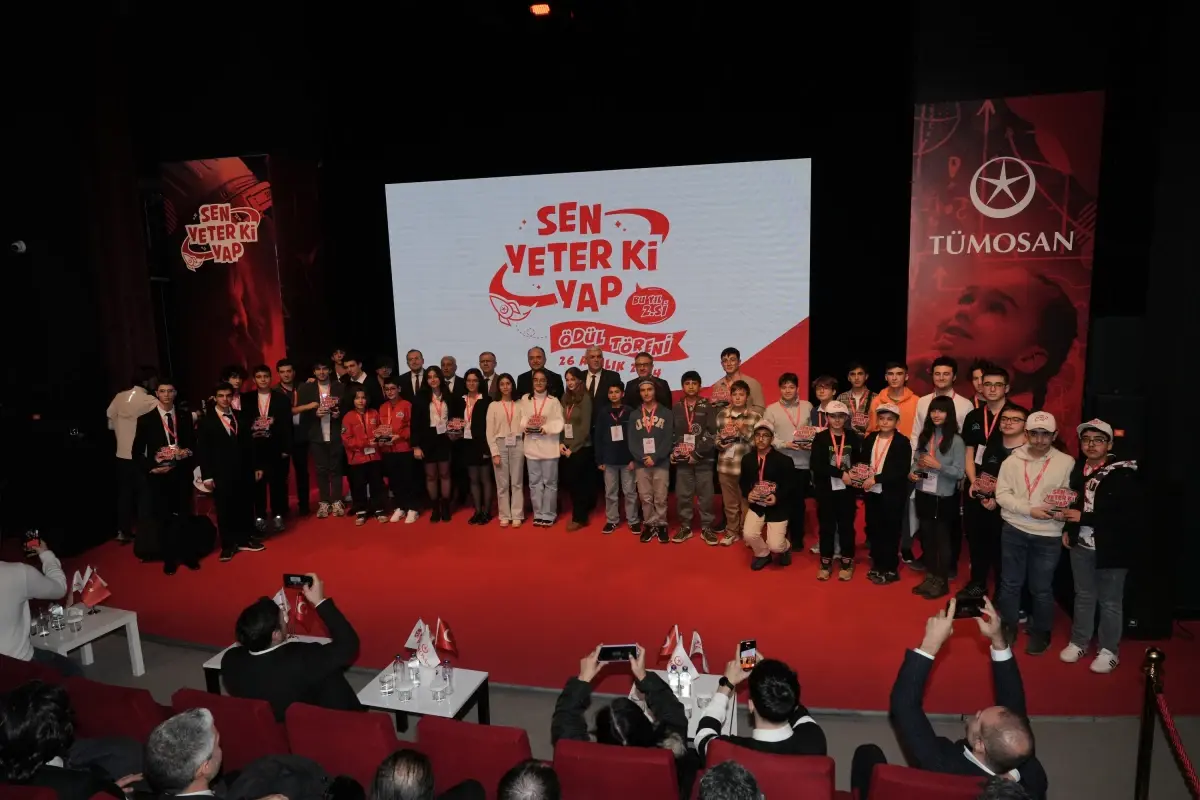TÜMOSAN, genç mucitlere destek olmak amacıyla düzenlediği 'Sen Yeter Ki