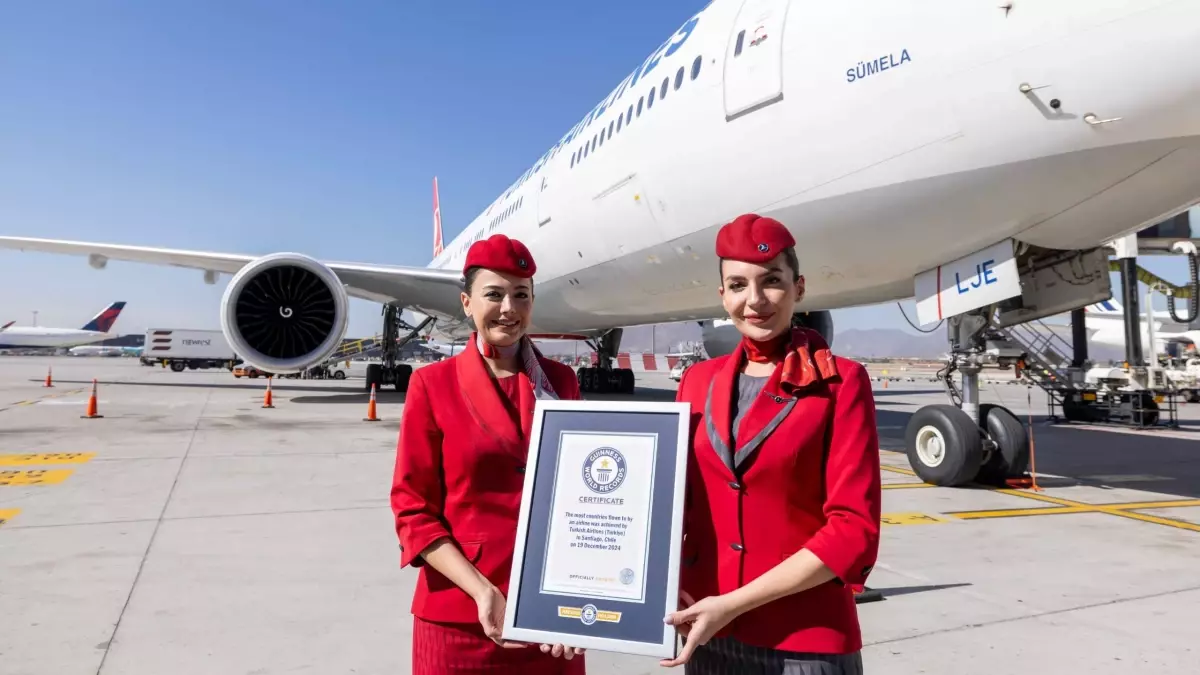 Türk Hava Yolları, dünya genelinde büyük bir başarıya imza atarak
