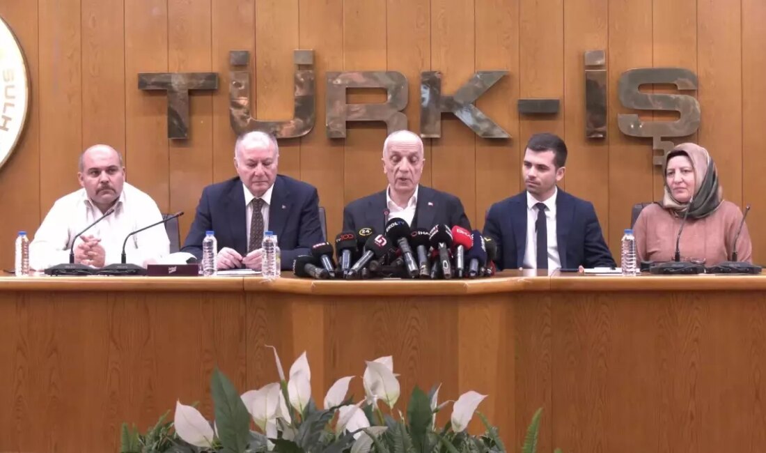 Türk-İş Başkanı Ergün Atalay, 2025 yılı için asgari ücret teklifini