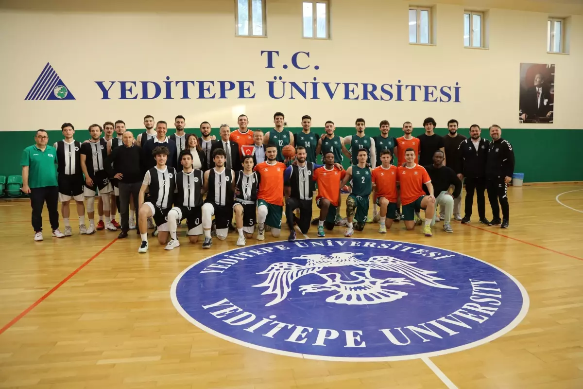Yeditepe ve Beykoz Üniversiteleri arasında gerçekleşen dostluk maçı, sporun birleştirici