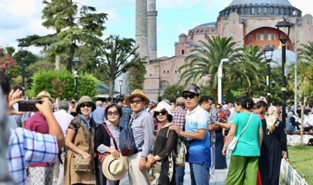 2023 yılında Türkiye'ye gelen yabancı ziyaretçi verileri açıklandı. Bu yılki