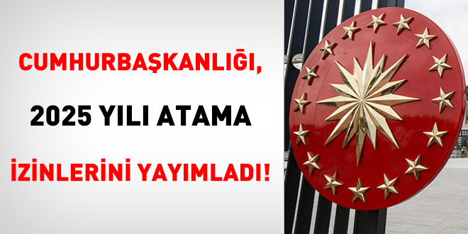 2025 yılı kamu atama izinleri hakkında yönetmelik, kamu sektöründe atama