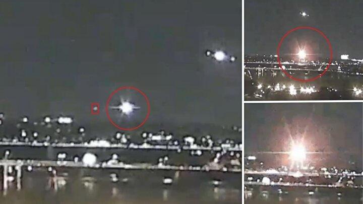 ABD'de Uçak ve Helikopter Havada Çarpıştı, Potomac Nehri'ne Düştü