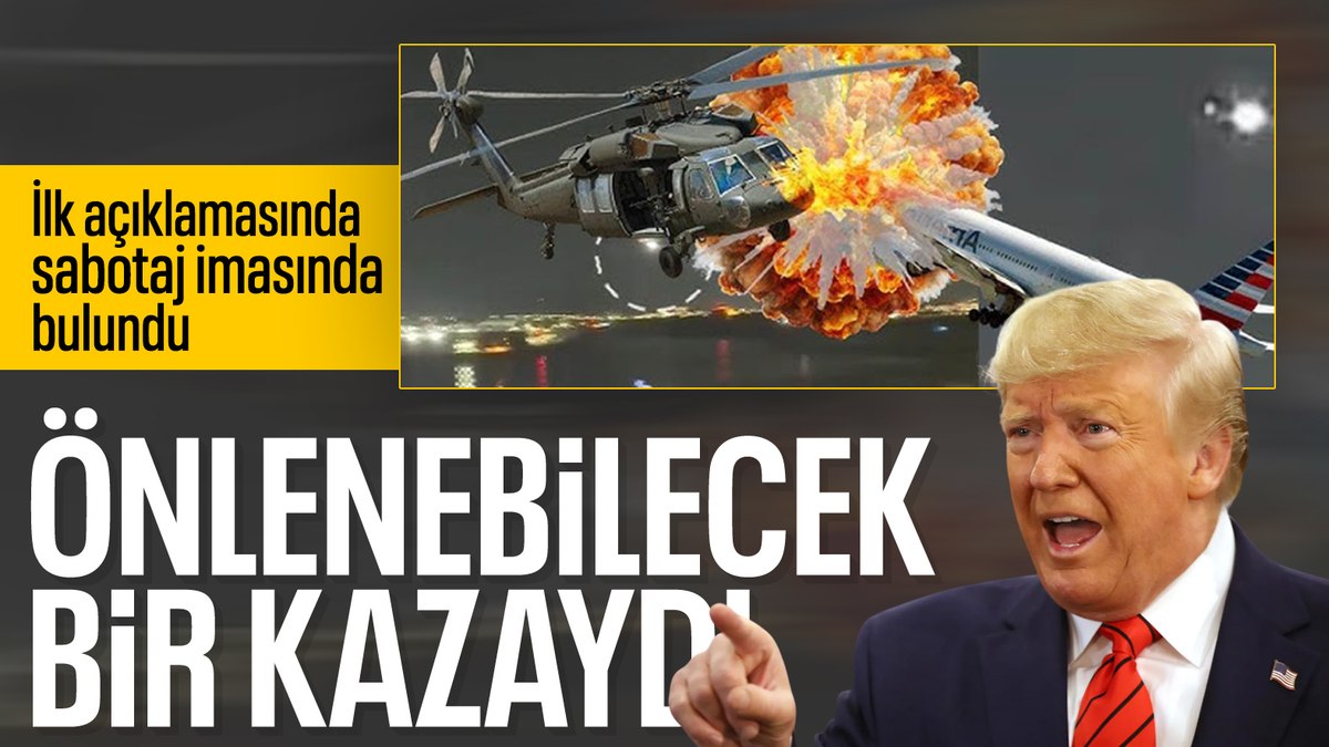 ABD'de meydana gelen trajik olayda bir yolcu uçağı ve askeri