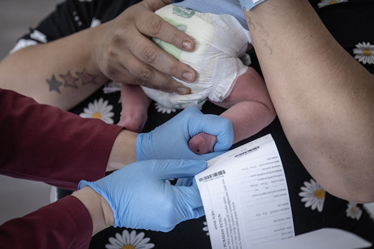Adana'da Kayyum Atanan Bebek ve Topuk Kanı Uygulaması