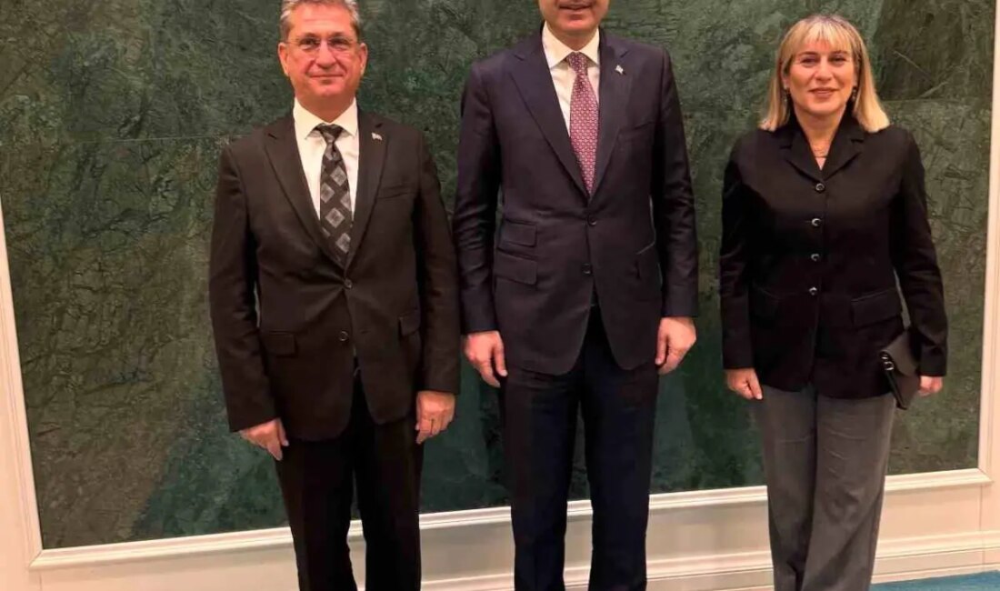 AK Parti Muğla İl Başkanı Haluk Laçin, bakanlık ziyaretleri sırasında