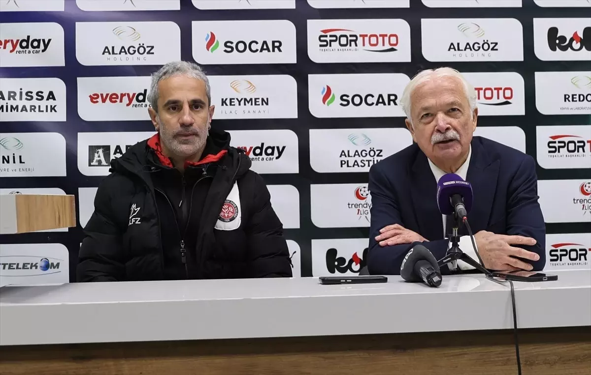 Alagöz Holding Iğdır FK'nın teknik direktörü Osman Özköylü, takımın geleceği