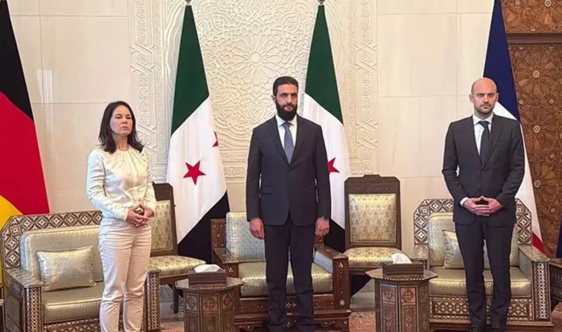 Almanya ve Fransa'nın Suriye'deki tarihi ziyareti, iki ülkenin bölgedeki etkilerini